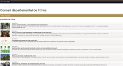 Desktop Screenshot of m.orne.fr