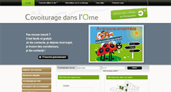 Desktop Screenshot of covoiturage.orne.fr